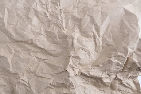 Verfrommeld Papier Textuur Gerecycleerd Papier Achtergrond — Stockfoto