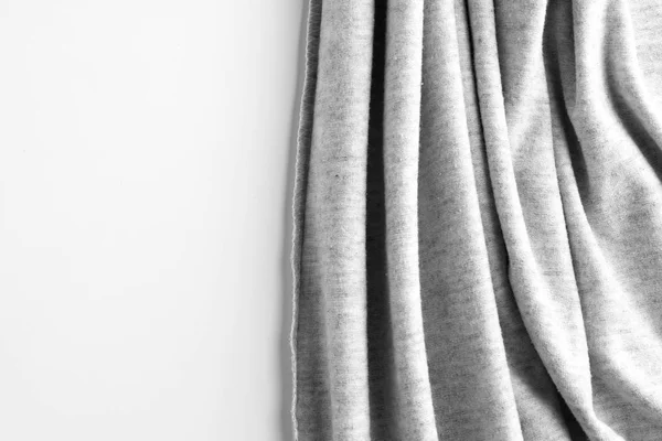Güzel Beyaz Kumaş Dokusu Arkaplanı — Stok fotoğraf