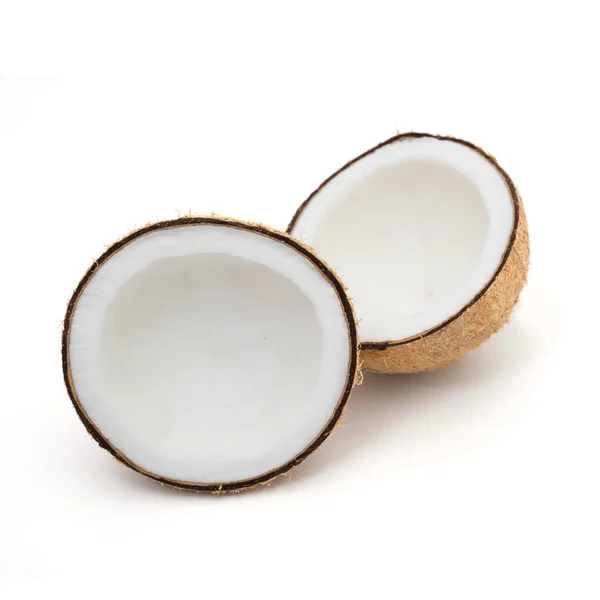 Cocos isolados no branco — Fotografia de Stock