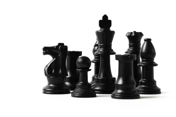 Schack isolerad på vit — Stockfoto