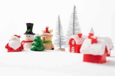 Karlı Noel Baba Kasabası