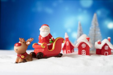 Karlı Noel Baba Kasabası