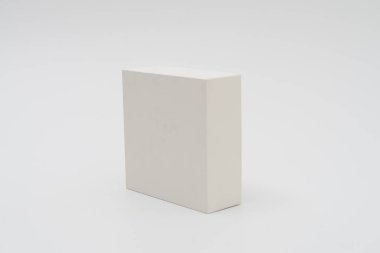 box mockup set on white
