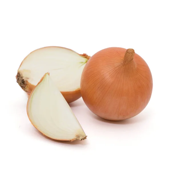 stock image fresh onions isolated on white