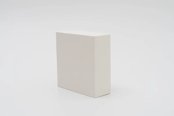 Zestaw do modelowania pudełka na białym — Zdjęcie stockowe