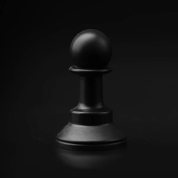 黑棋孤棋 — 图库照片