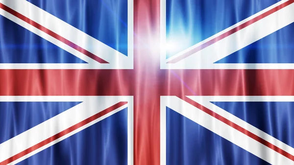 Флаги Соединенного Королевства. Флаг Великобритании фон . — стоковое фото