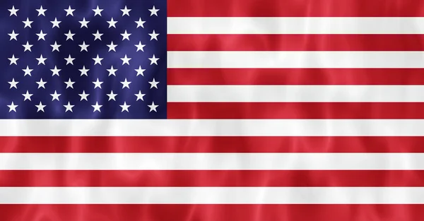 Waving USA flag background — Stock Photo, Image