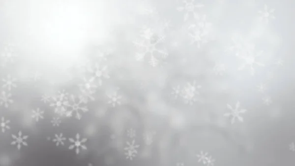 Снежинки падают на фоне — стоковое фото