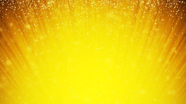 抽象的な温かみのあるオレンジ渦巻き波黄金背景粒子 — ストック写真