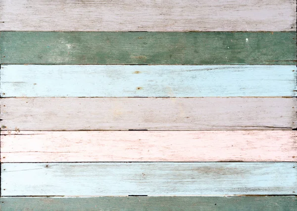 Color plank wood material background for Vintage wallpaper. — Stock Photo, Image