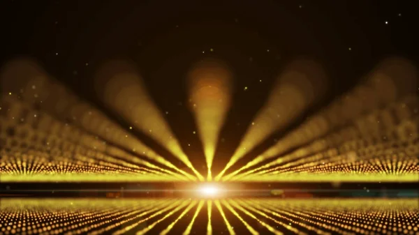 Gold orange abstract animation background with moving and flicke