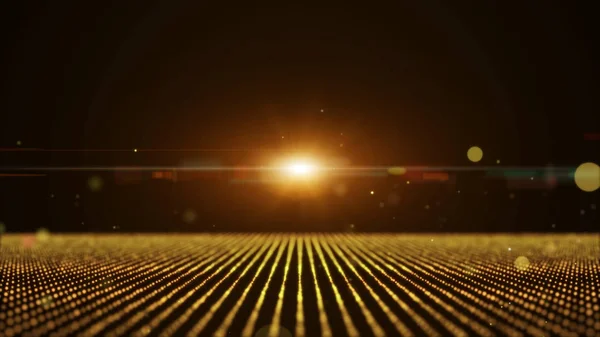 Altın Portakal soyut animasyon arka plan hareketli ve flicke — Stok fotoğraf