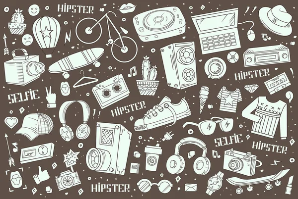 hipster vektörel elemanları