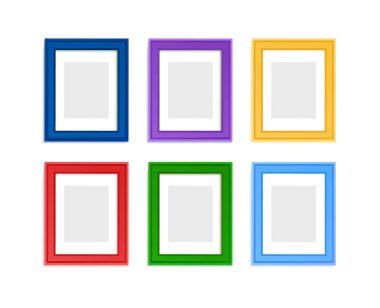 renkli fotoğraf çerçeveleri