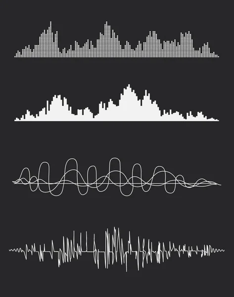 Vektor hudba zvuk — Stockový vektor