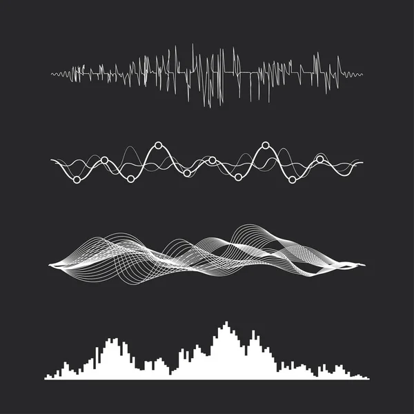 Sonido de música vectorial — Vector de stock
