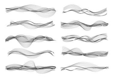 Vektör müzik ses dalgaları