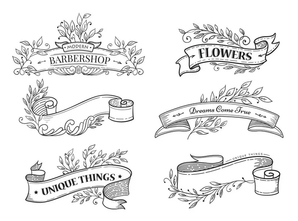 Şerit vektör çizim