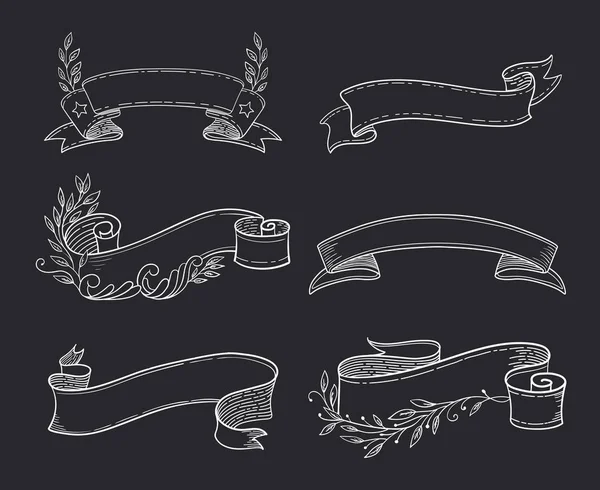 Ribbon Vector Illustration — Stockvektor