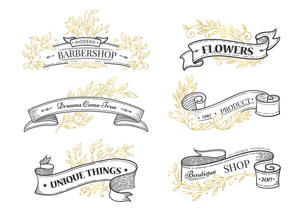 Şerit vektör çizim