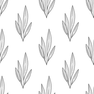 Dikişsiz bitki deseni