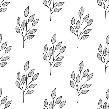 Dikişsiz bitki deseni