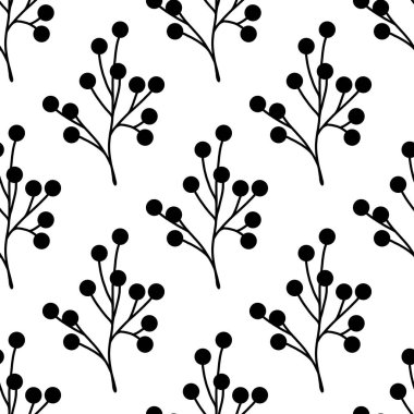 Dikişsiz bitki deseni