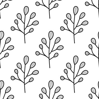Dikişsiz bitki deseni