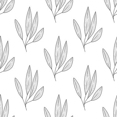 Dikişsiz bitki deseni