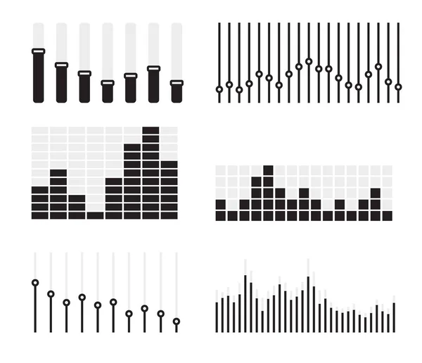 Sonido de música vectorial — Vector de stock