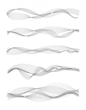 Vektör müzik ses dalgaları