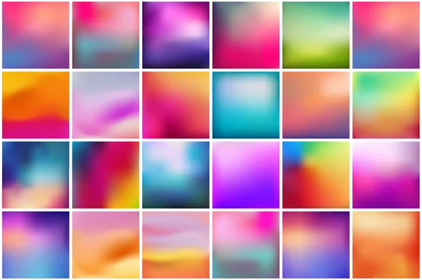 Abstract colorful blurred background — Stock Vector