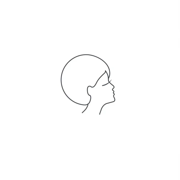 Éléments du logo féminité . — Image vectorielle