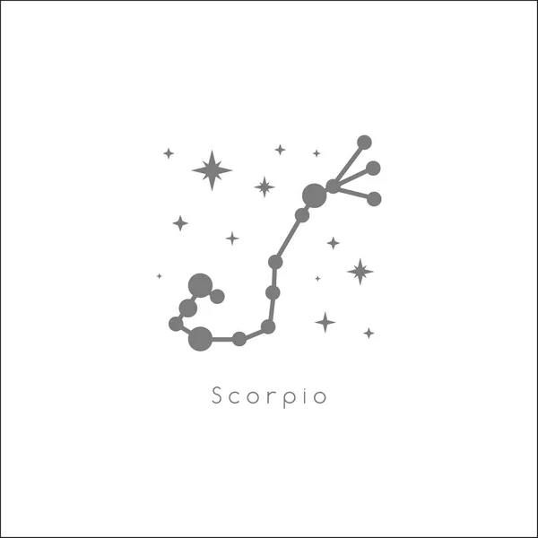 Muchacha signo del zodiaco . — Vector de stock