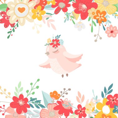 Çocuklar için vektör illüstrasyonu.