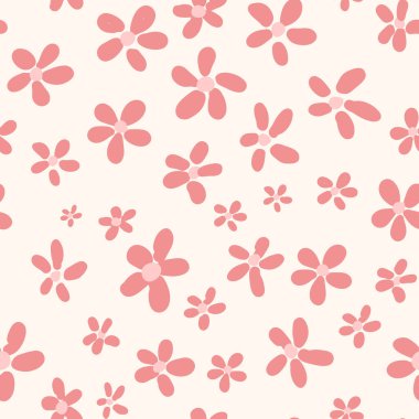 Klasik çiçeklerin kusursuz deseni.