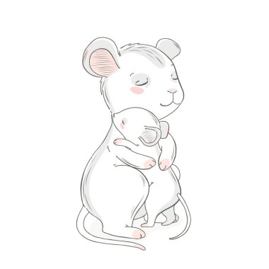 Hayvan aile karakteri. 