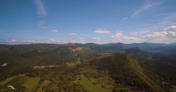 Aerial, Istrian Landscapes, Croacia - Versión graduada y estabilizada . — Vídeos de Stock