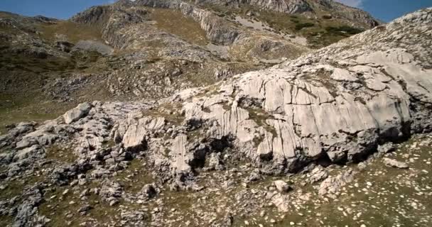 Antenne, Durmitor-Nationalpark, Montenegro - abgestufte und stabilisierte Version. — Stockvideo