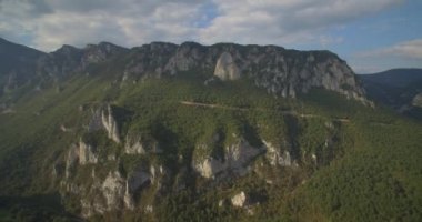 Anteni, Tara River Canyon, Karadağ - yerli malzeme, çıkıp cam