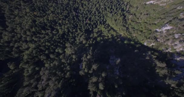 Aerial, Curevac Canyon, Monténégro — Video