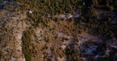Anteni, görünümü üzerinden Kremik Hill, Primoten, Hırvatistan - kademeli ve stabil sürüm.