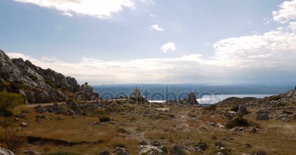 Incrível Mali Alan Trail, Velebit, Croácia — Vídeo de Stock