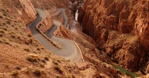 Dades Gorge, Gorges Du Dades, Maroko — Wideo stockowe