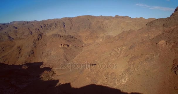 Aerial, Tizi-n-Tazazert Trail, Morocco — Stock Video