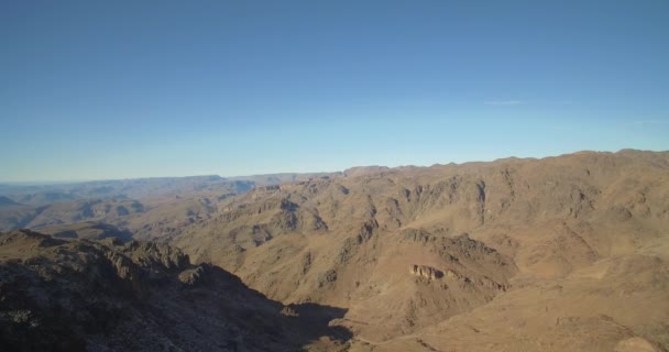 Aerial, Tizi-n-Tazert Trail, Marocco — Video Stock