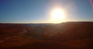 Hava, dağlık manzara, Taliouine, Fas