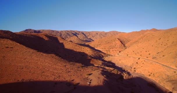 Paysage Aérien, Montagneux, Taliouine, Maroc — Video