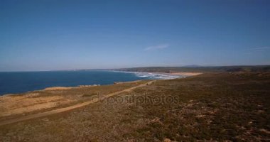 Praia Da Zimbreirinha, Portekiz Hava, dik uçurum hatları